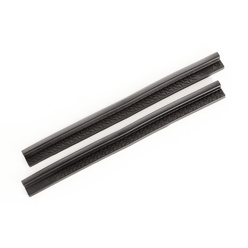 Jeep Wrangler LJ Entry Guards - Front - Rugged Ridge - All Terrain - Black - `04-`06